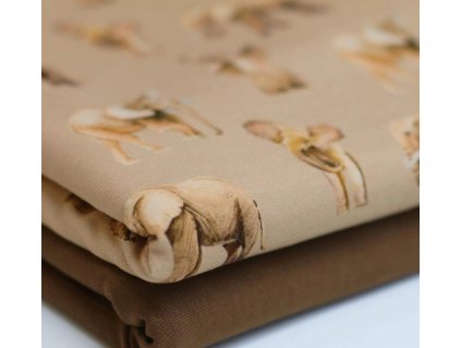 Teplákovina - Sloni | Švadlenka Madlenka