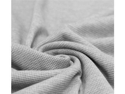 Látka – Wafle-Šedá Švadlenka Madlenka