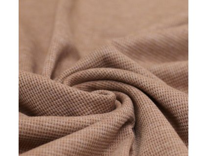 Látka – Wafle - Kakao Melange Švadlenka Madlenka