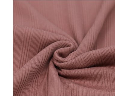 Úplet – Úplet-Nepravidelný žebrovaný Clay Pink Švadlenka Madlenka