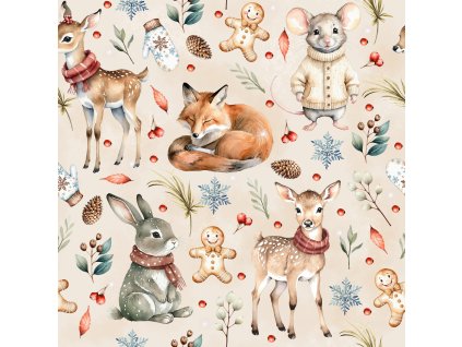 Úplet – Úplet - Zvířátka o vánocích Švadlenka Madlenka