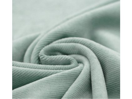 Úplet – Manšestrový úplet - modro zelená Švadlenka Madlenka