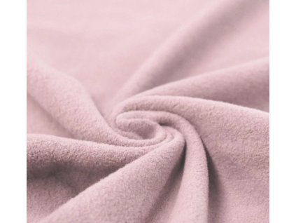 Fleece – Bavlněný fleece - růžová Švadlenka Madlenka