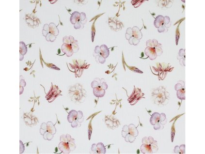 Úplet – Žebrovaný úplet - Macešky Švadlenka Madlenka