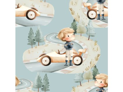 Teplákovina - Závodník | Švadlenka Madlenka