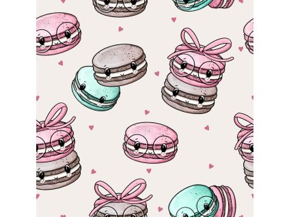 Úplet -  Makronky | Švadlenka Madlenka