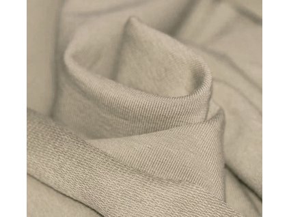 Teplákovina - Cappucino | Švadlenka Madlenka