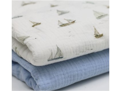 Mušelín - Lodičky | Švadlenka Madlenka