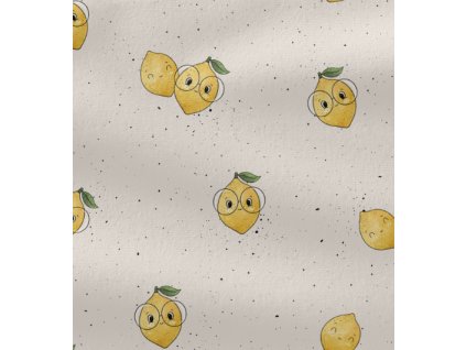 Úplet -  Citronky s brýlemi | Švadlenka Madlenka