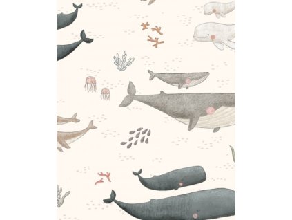 Úplet -  Velryby | Švadlenka Madlenka