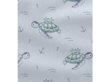 Teplákovina - Želva v moři | Švadlenka Madlenka