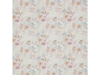 Double Gauze Fabric Beige Forest Plants 1 1800x1800