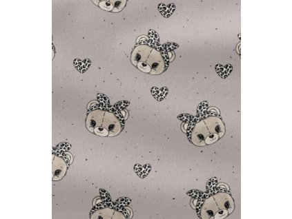 Softshell - Medvídek Leo | Švadlenka Madlenka