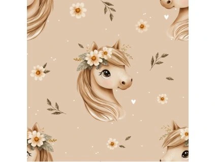 Softshell - Koník na meruňkové | Švadlenka Madlenka