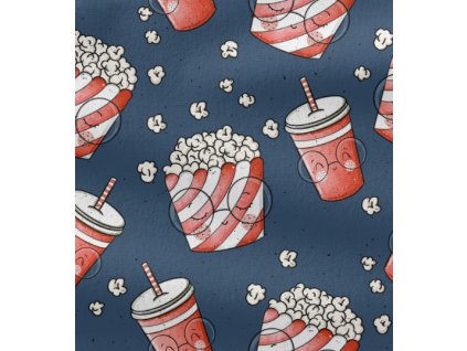 Teplákovina – Teplákovina - Popcorn s brýlemi (chlapecká verze) Švadlenka Madlenka