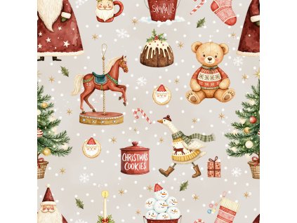 Úplet - Kouzlo vánoc | Švadlenka Madlenka