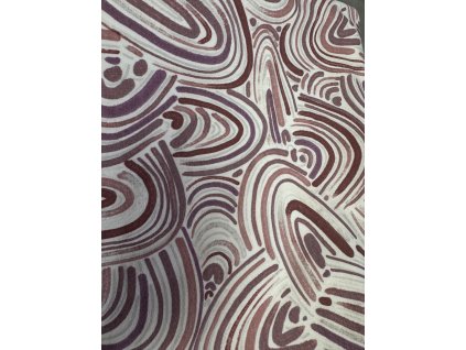 Teplákovina počesaná - Duhy 0,45 m