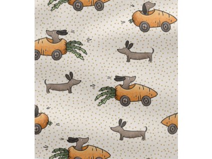 Teplákovina – Teplákovina - Jezevčík a mrkev Švadlenka Madlenka