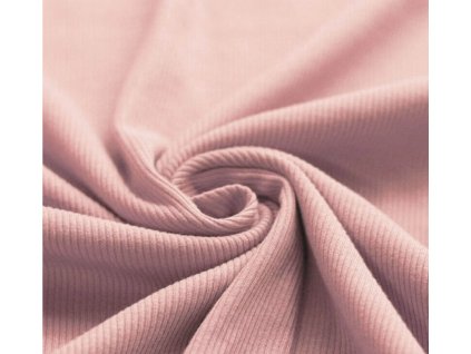 Úplet – Úplet-Žebrovaný Růžová Švadlenka Madlenka