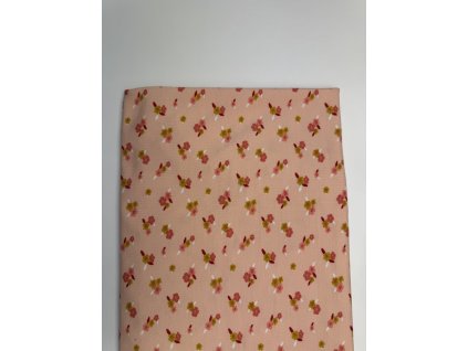 Úplet - Květy na růžové 0,8 m