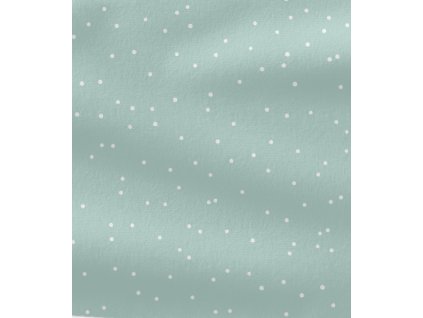 Úplet – Úplet - Nepravidelné puntíky Mentolová Švadlenka Madlenka