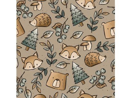 Softshell - Parta z lesa | Švadlenka Madlenka