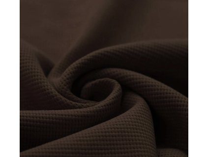 Wafle - Tmavě hnědá | Švadlenka Madlenka