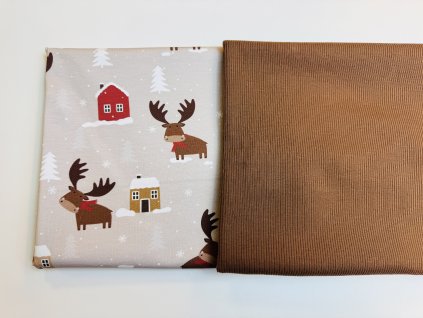 Balíček - Sob s šálou - 2 ks