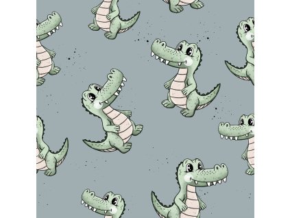 Úplet -  Krokodýl | Švadlenka Madlenka