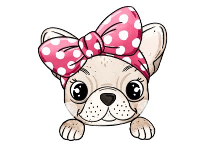 Nažehlovačka Mopsí holčička