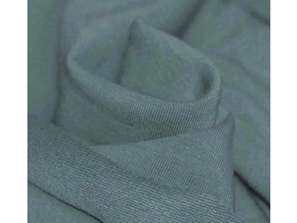 Teplákovina - Starozelená | Švadlenka Madlenka