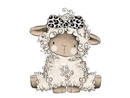 Nažehlovačka Ovečka Leo