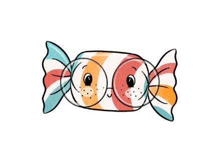 Nažehlovačka Bonbónek