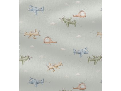 Teplákovina - V oblacích | Švadlenka Madlenka