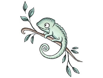 Nažehlovačka Chameleon