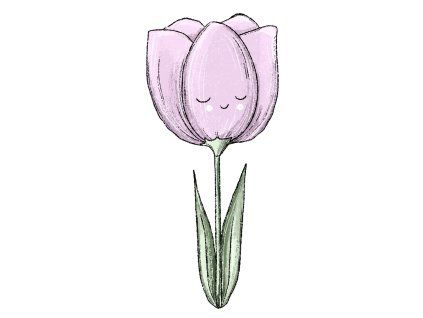 Nažehlovačka Tulipán