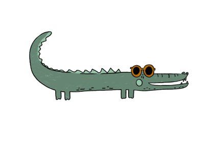 Nažehlovačka Kroko