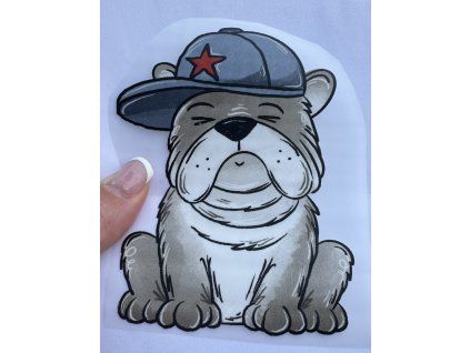 Nažehlovačka Psí parta Buldok