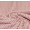 Úplet – Úplet-Žebrovaný široký Růžová Švadlenka Madlenka