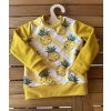 Teplákovina - Ananas s brýlemi – teplákovina | Švadlenka Madlenka