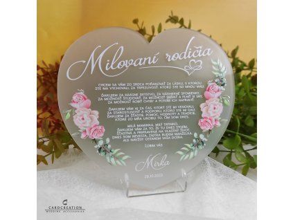 podakovanie rodicom PR026DA