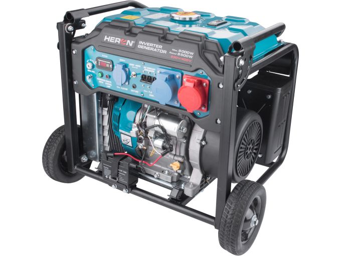 Elektrocentrála HERON benzínová 17HP/8,5kW 3 fáze