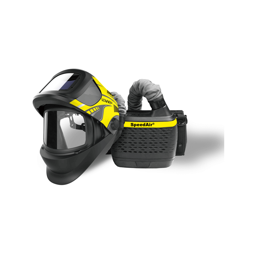 Svářecí samostmívací kukla s filtračně ventilační jednotkou KOWAX FlipARC+ Speed Air