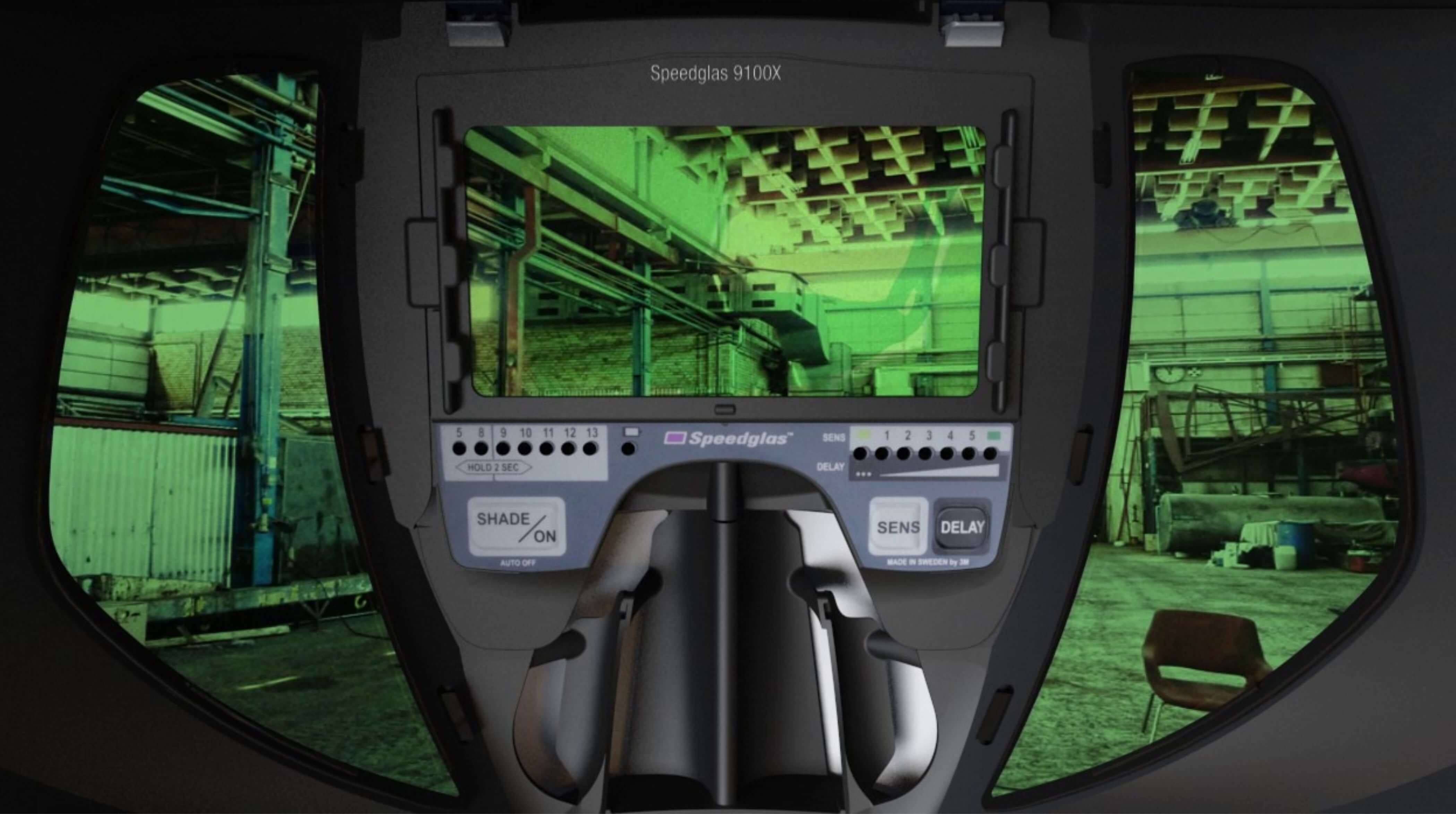 Svářecí kukla SPEEDGLASS 9100X + boční průzory