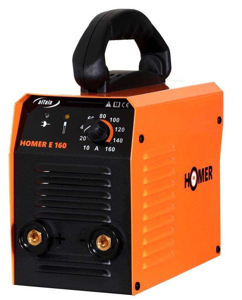 Svářecí invertor Homer E 160 pro MMA + kabely