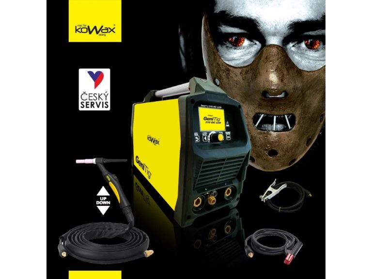 Svářečka GeniTig 210 DC LCD PULZ