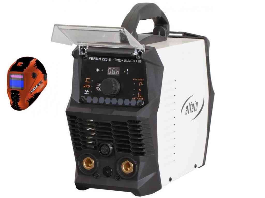 Invertor PERUN 220 E pro MMA a TIG - výhodný SET
