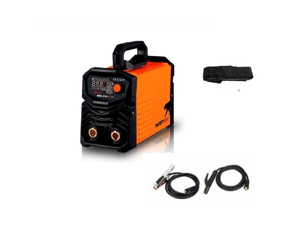 Invertor pro svařování PanterMax 215 LCD pro MMA a LiftTIG - výhodný SET
