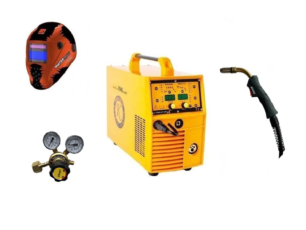 Svářečka Omicron GAMASTAR 196LS PFC Synergy Pulz pro MIG/MAG, MMA a LiftTIG - výhodný SET
