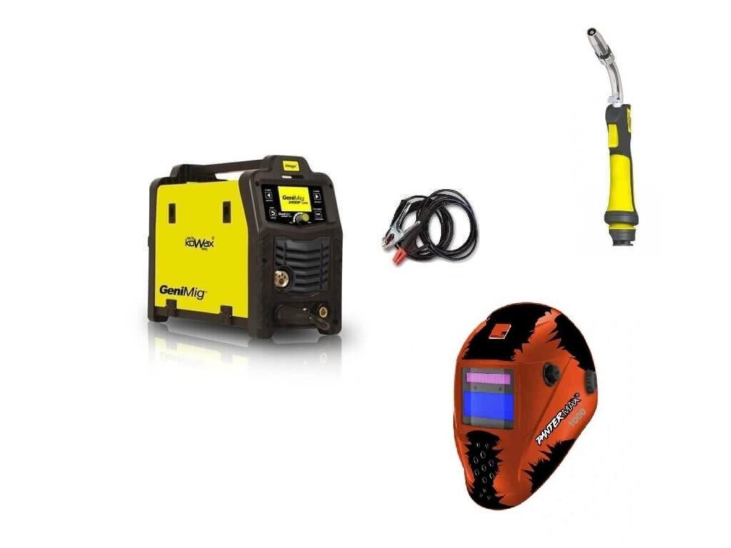 Svářečka GeniMig 240DP LCD - výhodný SET